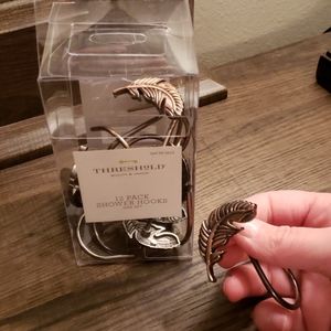 Shower curtain hooks